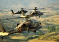 Helicópteros Apache de la Fuerza Aérea de Israel