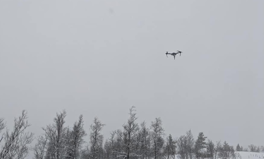 Probando los drones israelíes en el severo frío ártico