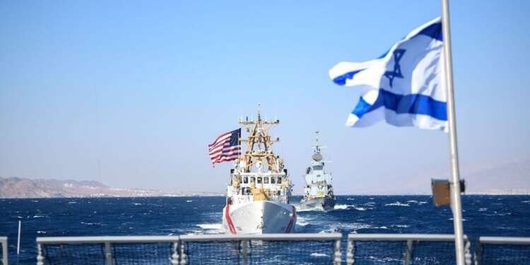 Israel maniobras navales