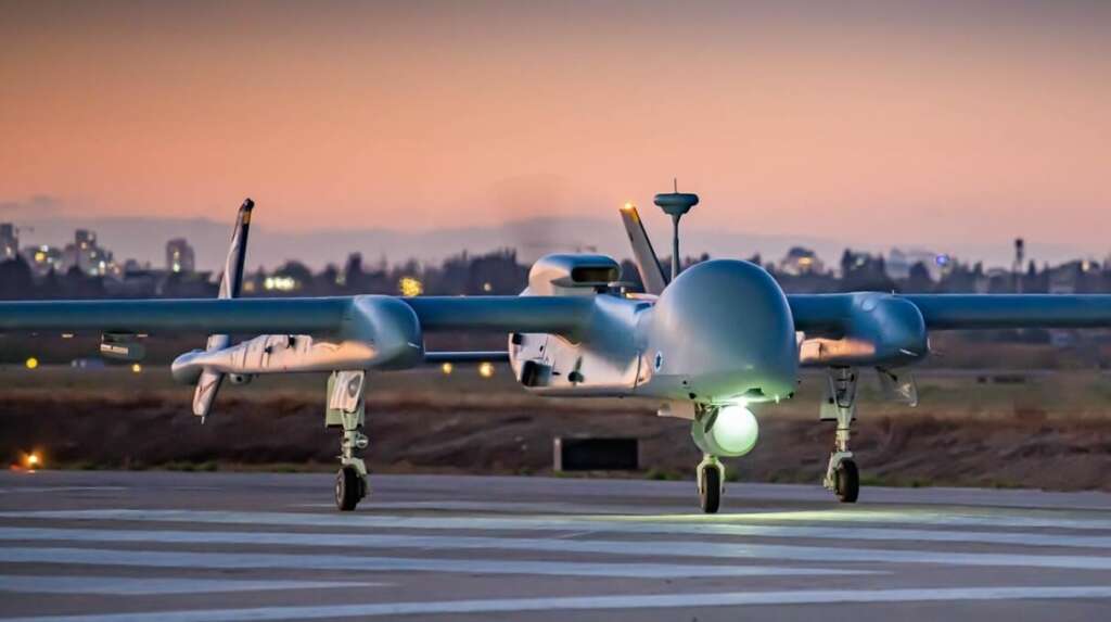 drones de combate Israel