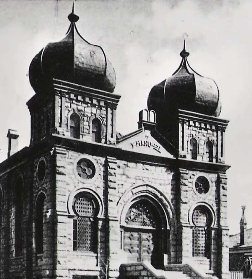La sinagoga de la fiebre del oro
