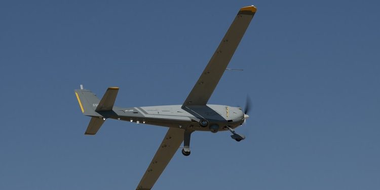 dron israelí