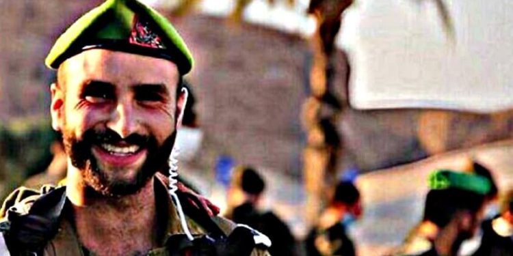 soldado israelí caído