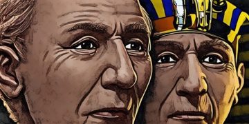 cara del faraón Ramsés II