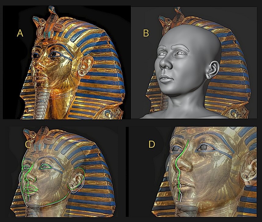 la cara de Ramsés II