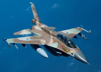 Un avión de las Fuerzas de Defensa de Israel (FDI), que alcanzaron en Beirut al jefe de estado mayor de Hezbollah el 23 de noviembre del 2023