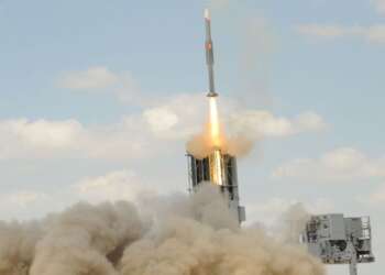 Un test con los Barak MX, el tipo de misiles que adquirió la Fuerza Aérea de Colombia