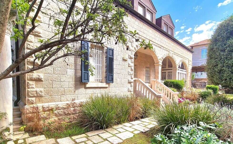Casa histórica en Talbieh donde vivió el filósofo Martin Buber, Jerusalén