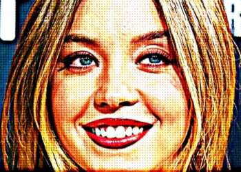 La actriz Sydney Sweeney, quien eligió un diseño de vestido israelí para su última premiere