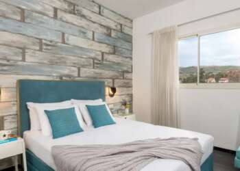 El hotel de la cadena Metaylim en Metula, en el norte de Israel